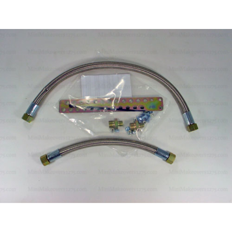 MBL034A Slangenset omvlochten oliekoeler Mini Clubman C-AHT3