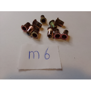 BEM102A Blindklinkmoeren M6 (10 stuks)