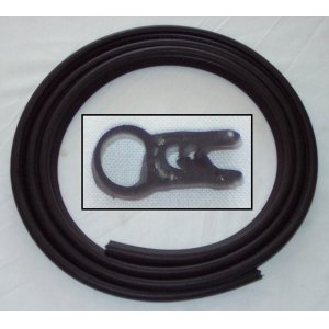 RUB016org rubber motorkap